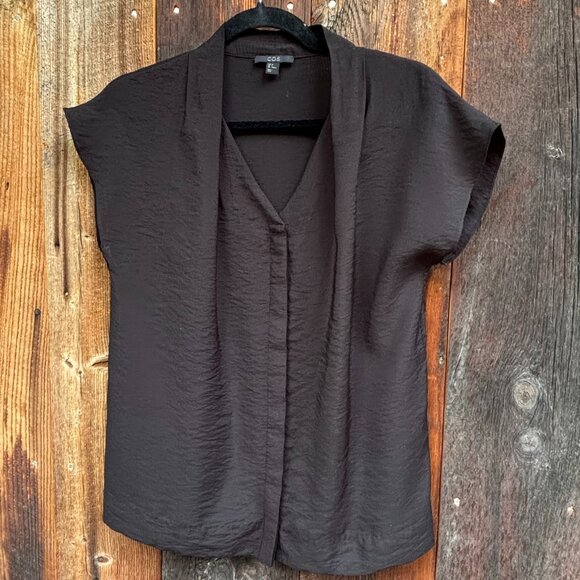 COS black sleeveless top, size 6 - Picture 1 of 5